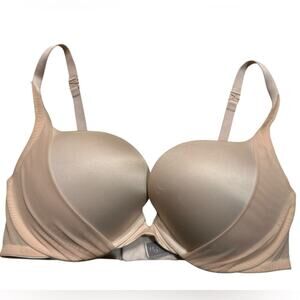 Victoria’s Secret Padded Demi Bra in a Nude Tone in Size 34D